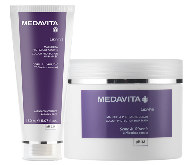 Medavita 鎖色滋養修護系列 - 煥亮護色髮膜 pH 3.5